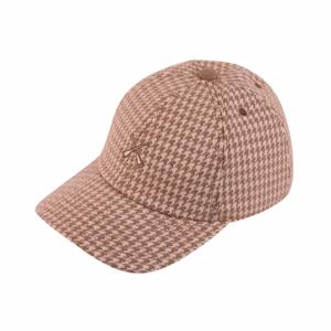 20fcv003-curved-visor-cap-beton-cire-houndstooth-beige