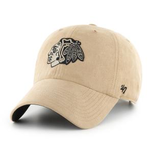 h-bpsde04uss-kh-blackhawks-nhl-ballpark-suede-clean-up-baseball-cap-khaki-one-size
