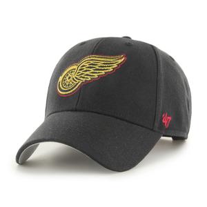 h-mtlcs05wbp-bka-baseball-cap-detroit-red-wings-47brand-nhl-metallic-snap-mvp-black-one-size