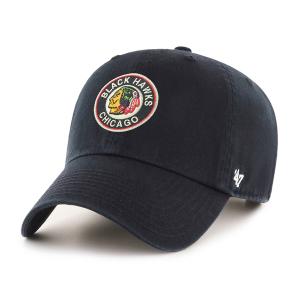 hvin-rgw04gwsnlbka37-blackhawks-nhl-clean-up-baseball-cap-black-one-size