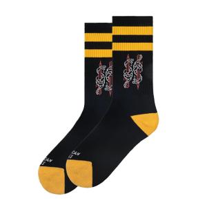 as292-socks-american-socks-serpent-black-yellow-one-size