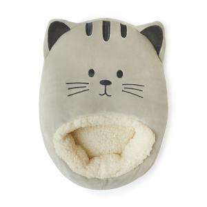 27418-polyester-foot-warmer-balvi-kitty-grey-37x30x7-cm
