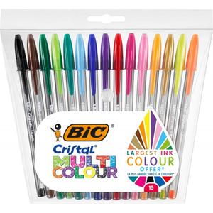 034048-pack-of-15-pens-bic-cristal-multicolour-one-size