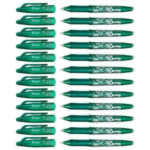 041186-pack-of-12-ballpoint-pens-bic-pilot-frixion-green-one-size