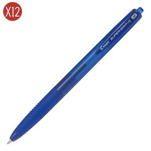041196-pack-of-12-ballpoint-pens-bic-pilot-super-g-blue-one-size
