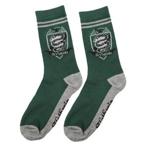 hpe60271-football-socks-cinereplicas-harry-potter-slytherin-x3-gray-green-35-45