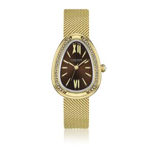 cmb1-b034g-women-s-watch-clare-moss-royalty-mesh-gold-brown-sunray-27x36-mm