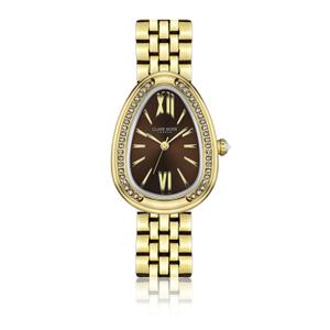 cmb1-b094g-women-s-watch-clare-moss-royalty-link-gold-brown-sunray-27x36-mm