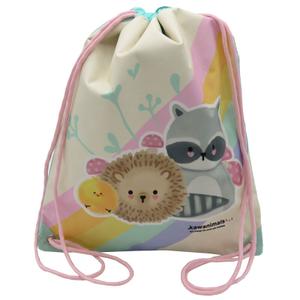 8426842100593-girl-s-string-bag-cyp-brands-kawanimals-forest-pink-33x1x39-5-cm
