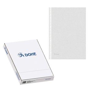 315052-case-of-100-sleeves-dohe-premium-multitaldrofolio-white-grey-21x31x6-cm
