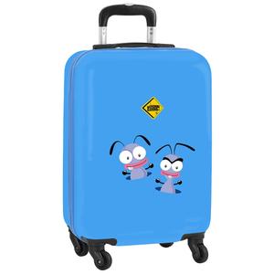 782402-cabin-suitcase-for-children-el-hormiguero-trolley-azul-35x55x20-cm