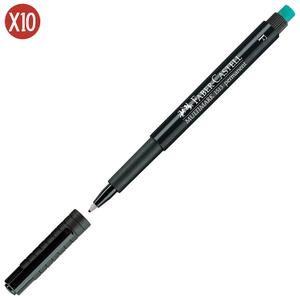 270083-markers-faber-castell-multimark-f-x10-black-one-size