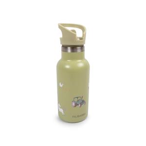 fili-waterbottle-1-02758-stainless-steel-water-bottle-filibabba-magic-farm-green-one-size
