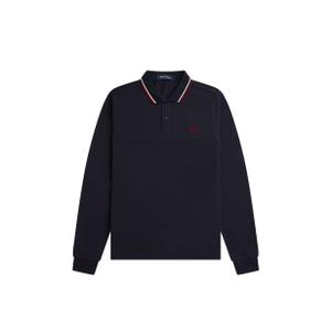 fpm3636-t55-long-sleeve-polo-shirt-fred-perry-twin-tipped-navy-blue-snow-white-burnt-red