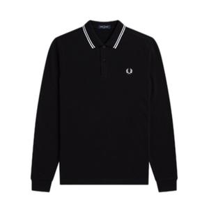 fpm3636-t50-long-sleeved-double-breasted-polo-shirt-fred-perry-t50-nightgreen-snwht