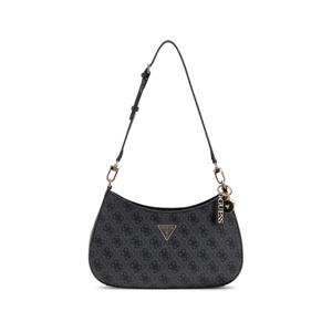 hwbg96-72180-clo-women-s-zippered-handbag-guess-noelle-ii-coal-logo-one-size