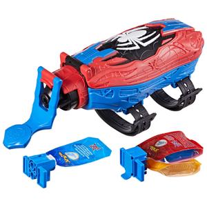 5010996166777-action-games-hasbro-marvel-spiderman-ultimate-web-blaster-blue-red-one-size