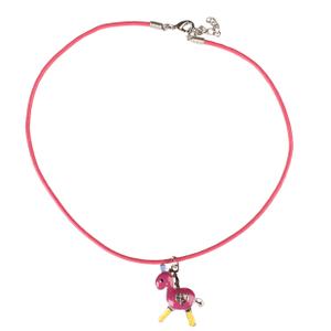 590617-186-women-s-necklace-red-horse-pony-pink-one-size
