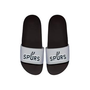375433-01-intspurscombogrey-noir-blanc-gris-san-antonio-spurs-sliders-two-tone-black-white-gray
