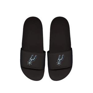 375433-01-intspursprimary-noir-gris-noir-san-antonio-spurs-sliders-motto-black-gray-black