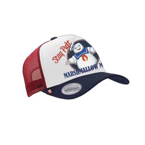 ilab170022-trucker-cap-itemlab-sos-fantomes-marshmallow-man-white-blue-red-one-size