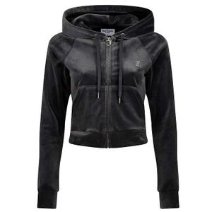 jcwa122001-101-velvet-hooded-sweatshirt-for-women-juicy-couture-classic-black