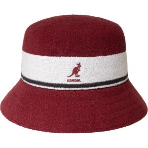 k3326st-cr605-striped-bob-kangol-bermuda-cranberry