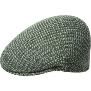 k3780-de301-grid-knit-beret-kangol-504-deep-emerald