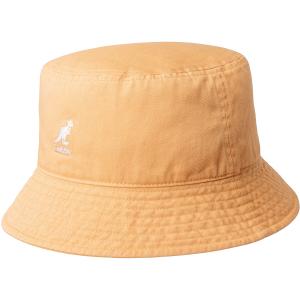 k4224ht-pm803-kangol-washed-bucket-hat-papaya-milk