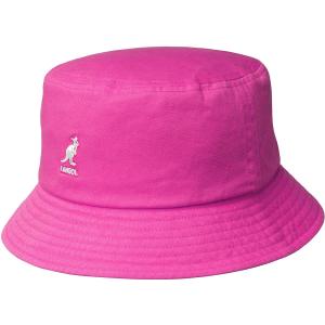 k4224ht-ep600-kangol-washed-bucket-hat-electric-pink
