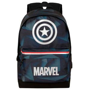 8445118068160-backpack-karactermania-marvel-captain-america-black-blue-one-size