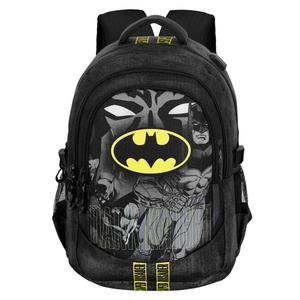 8445118072921-backpack-karactermania-dc-comics-batman-plus-caped-black-grey-44x34x21-cm