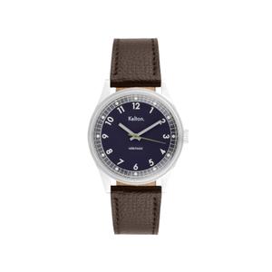 9126022-watch-kelton-heritage-navy-brown-38-mm