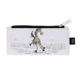 tropl21u02-flat-case-ap-horse-in-pu-woman-kiub-kook-white-beige-black-6x19x6-cm