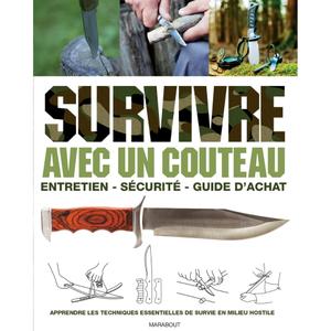 kb818booksurvivreav-book-survive-with-a-knife-kubbick-white-black-green-15x20x2-cm