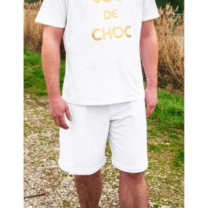 shojoh-short-les-poulettes-fitness-family-white-and-gold