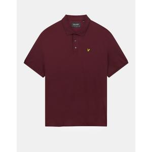 sp400vog-z562-plain-polo-shirt-lyle-scott-burgundy