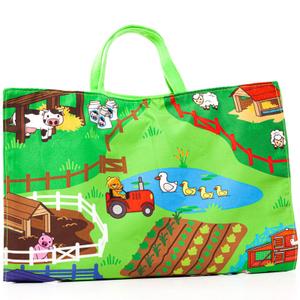 8410963205299-handbag-molto-farm-animals-green-40x27x8-cm
