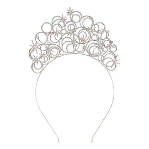 nob3124-crown-noble-collection-wicked-role-play-glinda-s-bubble-tiara-silver-26-cm