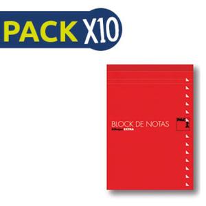 030002-pack-of-10-notepads-with-cover-1-16-smooth-80-sheets-pacsa-white-21x30-cm