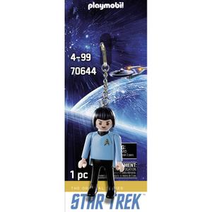 a2202732-child-key-ring-playmobil-star-strek-m-spock-black-blue-7x18x2-2-cm