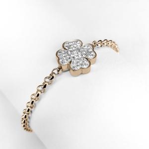 pt-br-01-mc-rg-20-01-women-s-clover-bracelet-with-stones-ponytail-co-gold-rose-15-5-cm