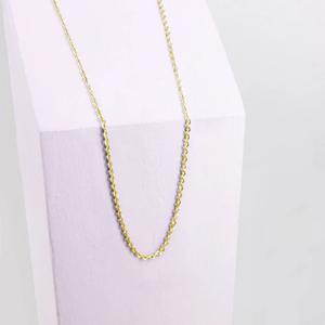 pt-ne-03-of-rg-38-xx-women-s-oval-flat-link-necklace-ponytail-co-gold-rose