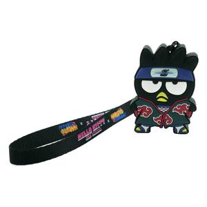 tekn811652-pvc-key-ring-teknofun-naruto-shipudden-x-hello-kitty-badtzt-maru-itachi-black-green-one-size