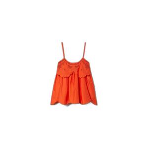 231tt2304-06684-women-s-crop-top-twinset-orange-sun