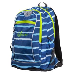 wb1516-sbl-led-backpack-wheel-bee-night-vision-stripes-blue-2022-25-l