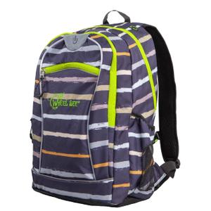 wb1516-sgr-led-backpack-wheel-bee-night-vision-stripes-grey-2022-25-l