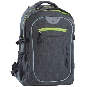 wb1610-gr-led-backpack-wheel-bee-revolution-gray-30-l